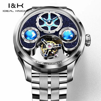 IDEAL KNIGHT Blue Earth series reloj hombre 8209