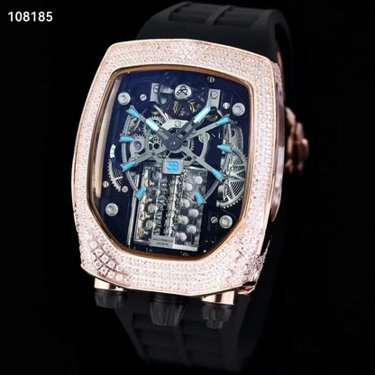 Jacob and Co Diamond Bugatti tourbillon reloj hombre 4729