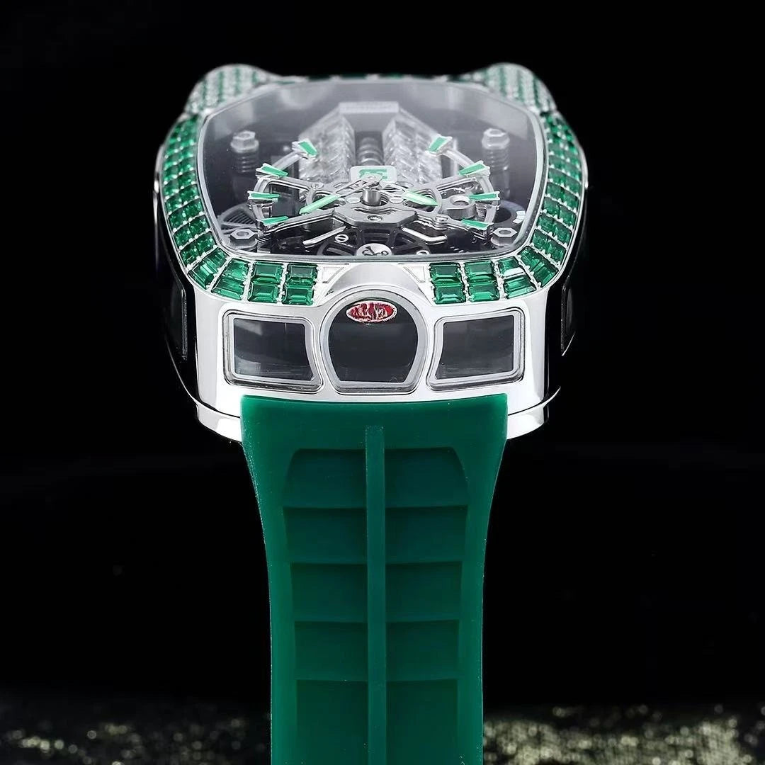 Jacob and Co Diamond Bugatti tourbillon reloj hombre 4730