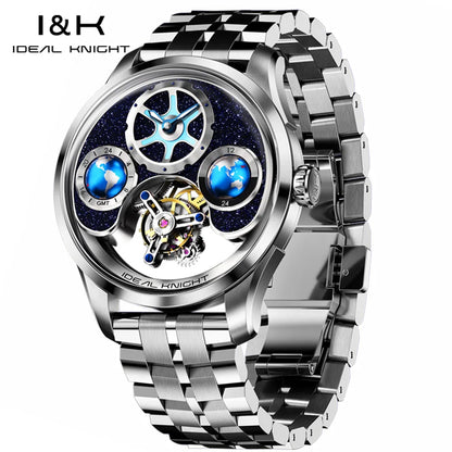 IDEAL KNIGHT Blue Earth series reloj hombre 8209
