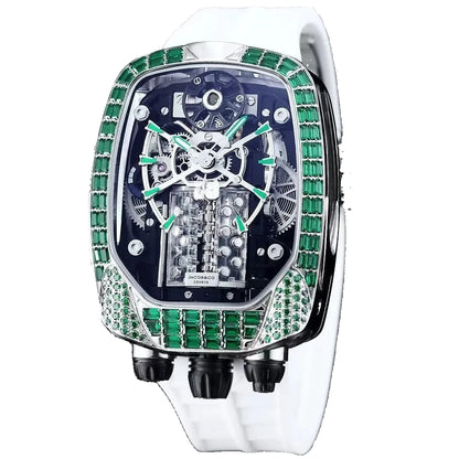 Jacob and Co Diamond Bugatti tourbillon reloj hombre 4730