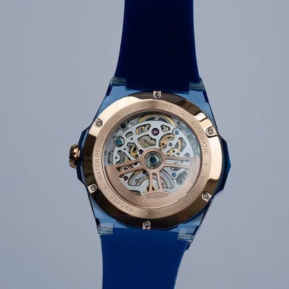 AJUT Crystal Flying Tourbillon reloj hombre 0521