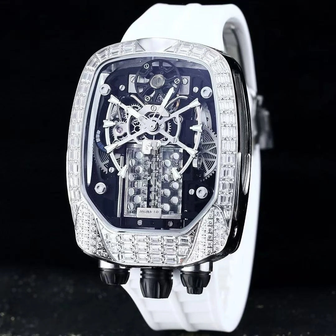 Jacob and Co Diamond Bugatti tourbillon reloj hombre 4730