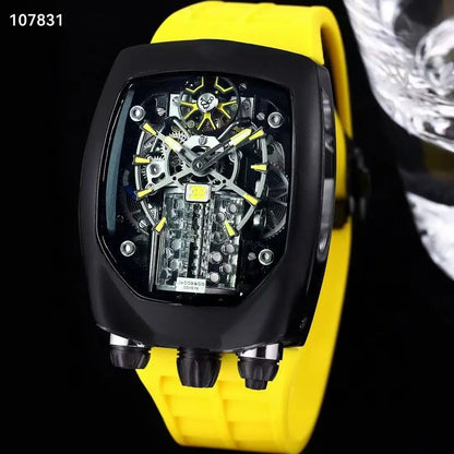 Jacob and Co Diamond Bugatti tourbillon reloj hombre 4729