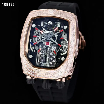 Jacob and Co Diamond Bugatti tourbillon reloj hombre 4729