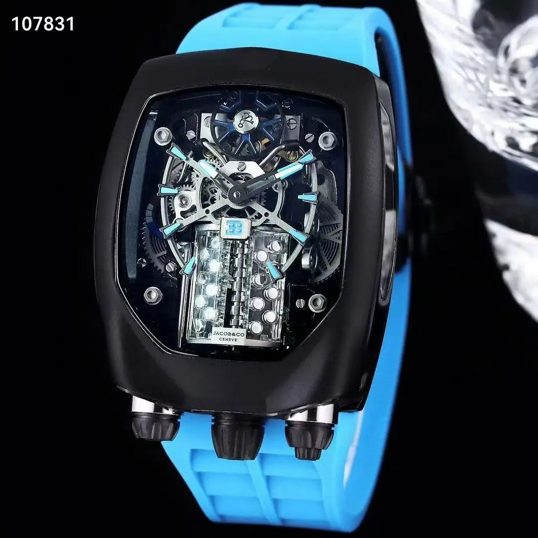 Jacob and Co Diamond Bugatti tourbillon reloj hombre 4729