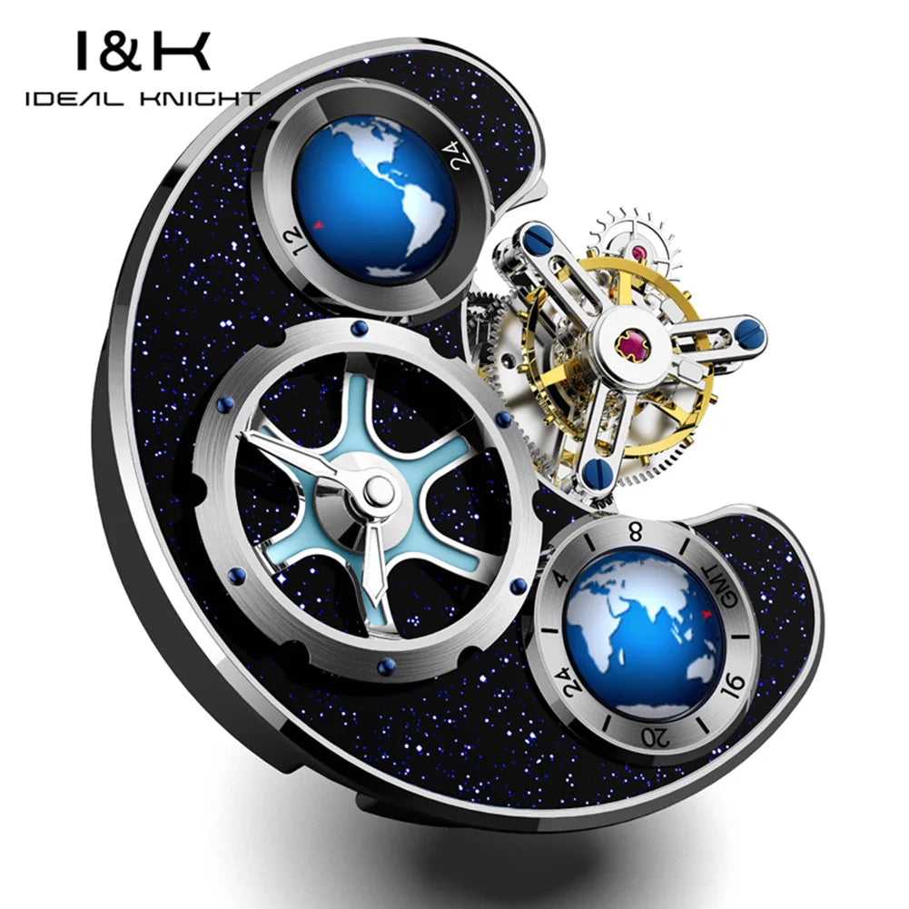 IDEAL KNIGHT Blue Earth series reloj hombre 8209