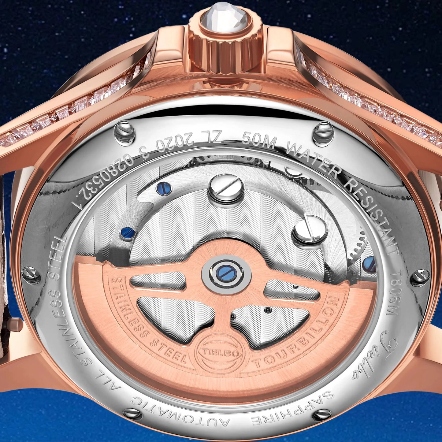 TIELBO Universe LIMITED EDITION reloj hombre 4821