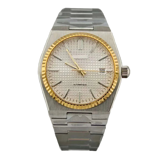 brushed stainless steel reloj hombre 6918