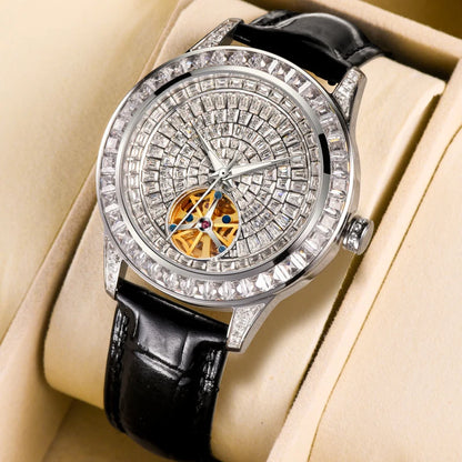 Diamond face reloj hombre 2062