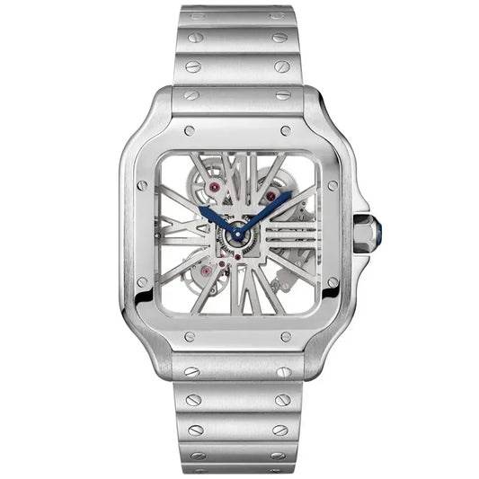 Stainless steel Santos reloj hombre 2859