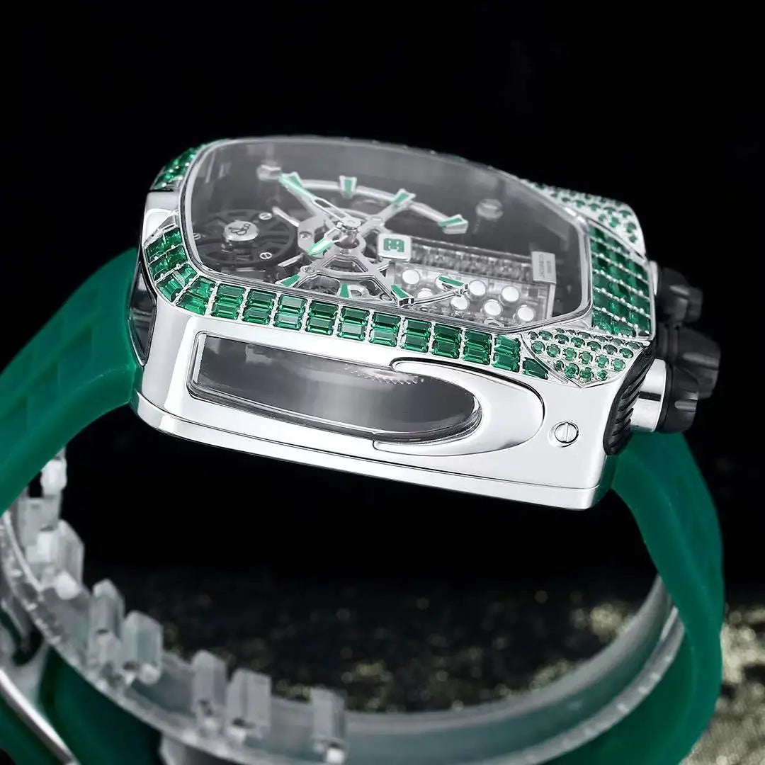 Jacob and Co Diamond Bugatti tourbillon reloj hombre 4730