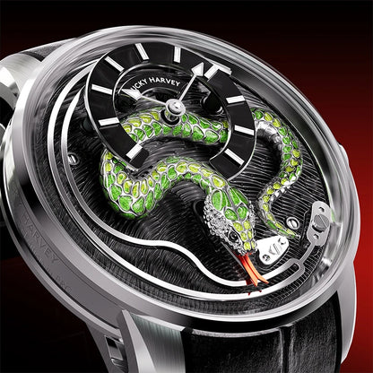 Lucky Harvey Enamel snake LIMITED EDITION 1/100 reloj hombre 5018