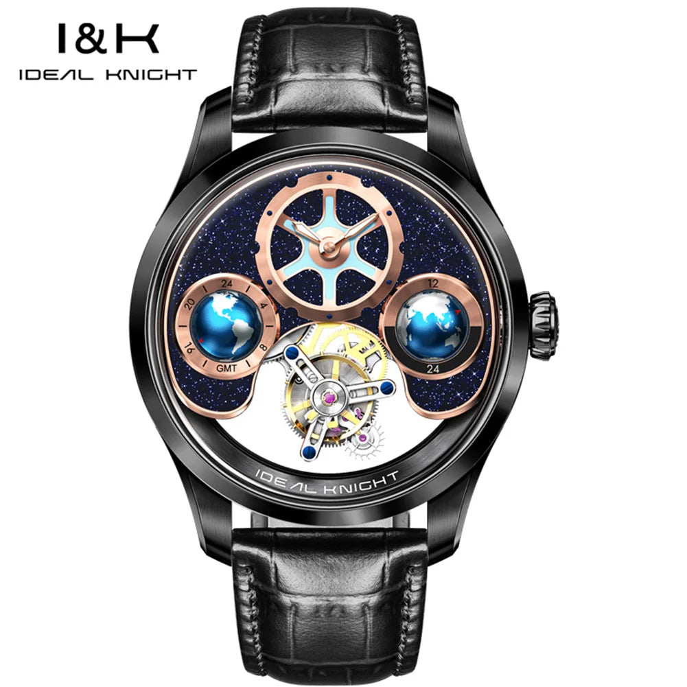 IDEAL KNIGHT Blue Earth series reloj hombre 8209