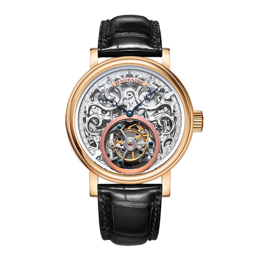 Haofa 18K Gold Tourbillon reloj hombre K008