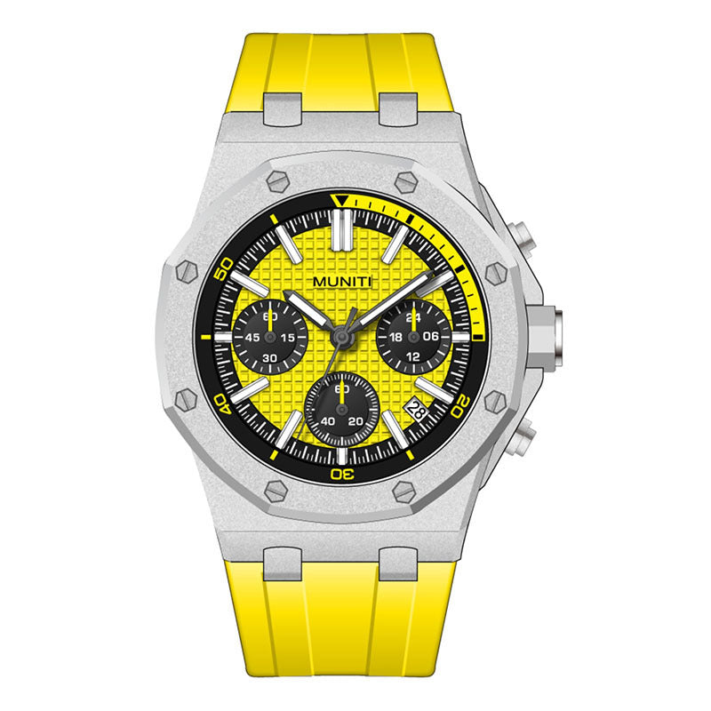 Stainless steel sport reloj hombre 3829
