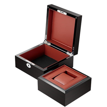 High end wooden watch storage box